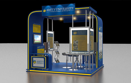 Exibition stall design and visualization